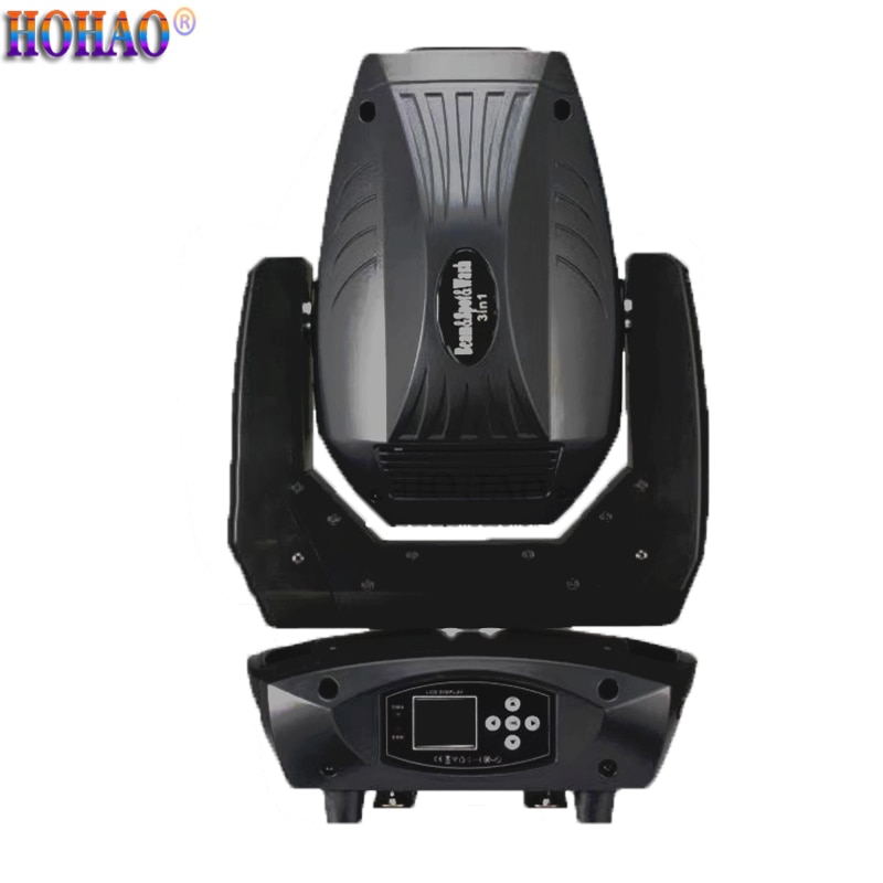 HOHAO Lighting 200w Beam Spot Dyeing 3- IN- 1 LED Moving Head Lights Performing For The Star Concert Club High Lumen Input
