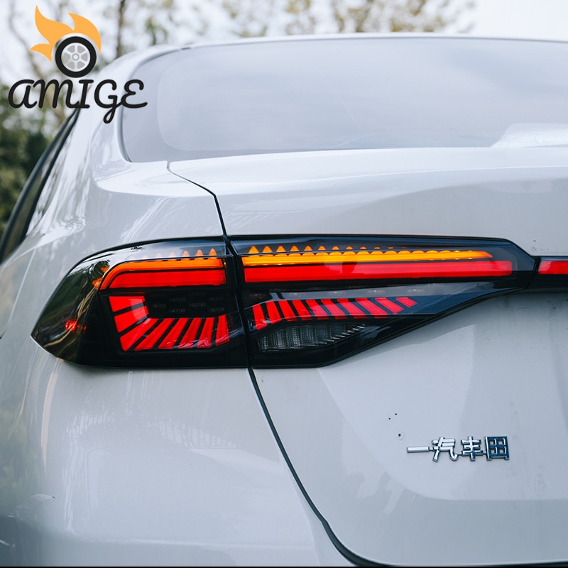 DNO Car LED Tail Light Taillight For Toyota Corolla E210 SE 2019 2020 Rear Fog Lamp Brake Reverse Dynamic Turn Signal