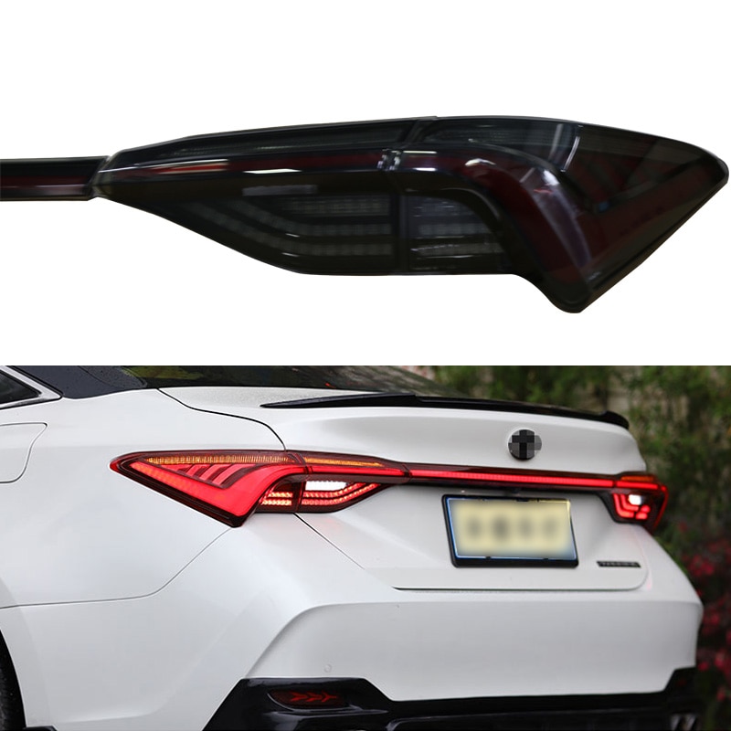 DNO Car LED Tail Light Taillight For Toyota Avalon 2019 2020 Rear Fog Lamp Brake Reverse Turn Signal