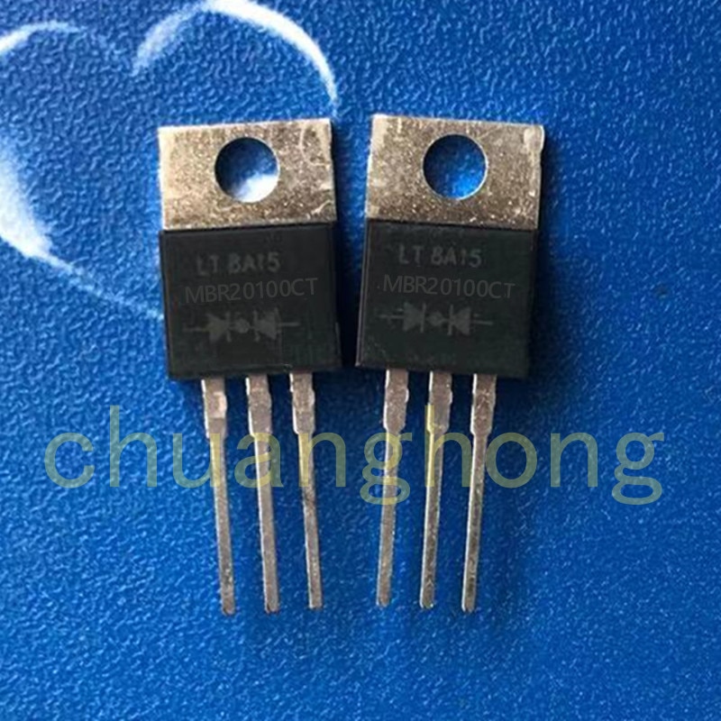 1pcs/lot MBR20100CT 20A 100V original packing new MBR20100 Schottky Rectifier diode TO-220