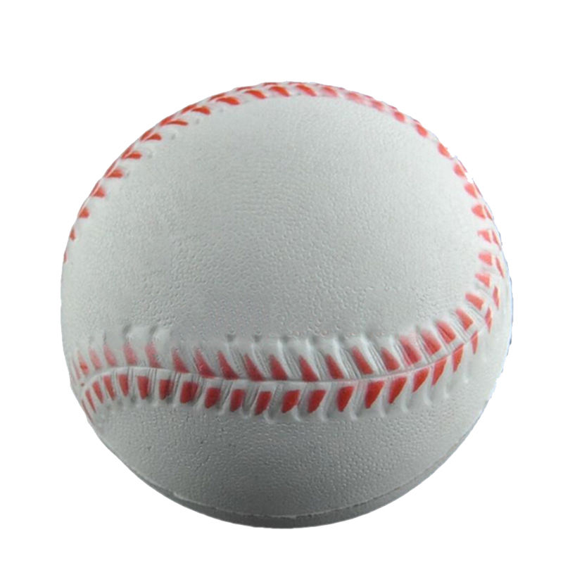1pc Hand Wrist Foam Ball Baseball Style Stress Relief Ball Baseball Exercise Stress Relief Relaxation Squeeze Soft