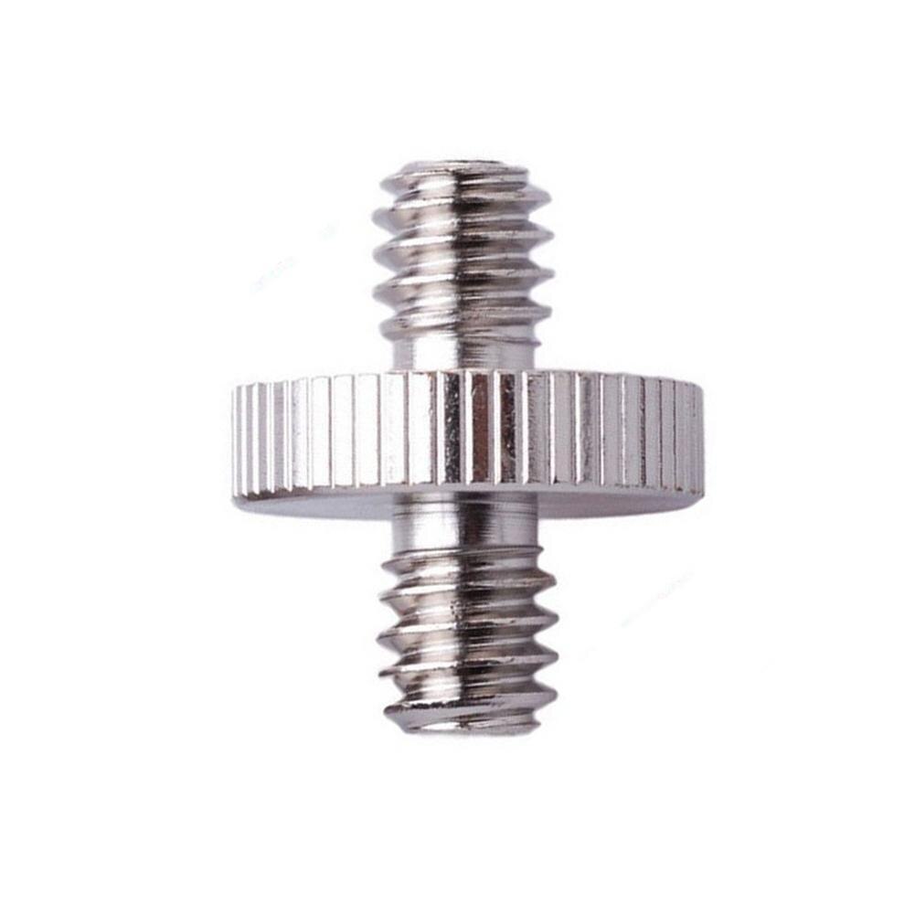 1/4" Male to 1/4" Male Threaded Adapter 1/4 Inch Double Adapter Mayitr Tripod Camera Accessories Supports Screw Male N3C6