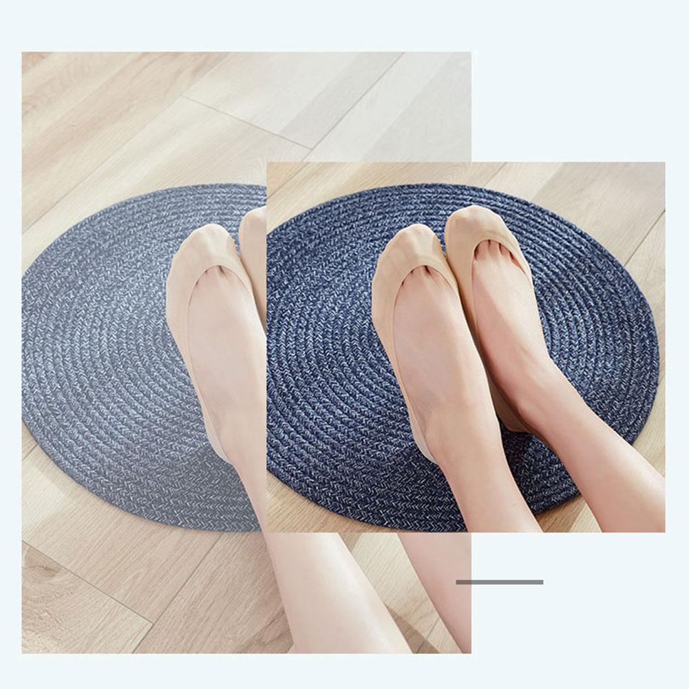 Ladies summer thin sock silicone slippers non-slip boat socks 2021newest invisible silk socks seamless ice women Y3P0