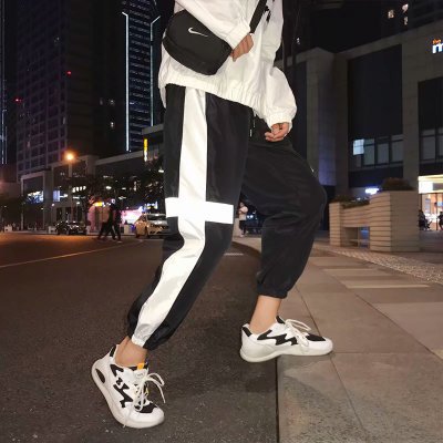 Hot Cargo Pants Men High Waist Loose Streetwear Pants Baggy Tactical Trouser Hip Hop High Quality Joggers Pants