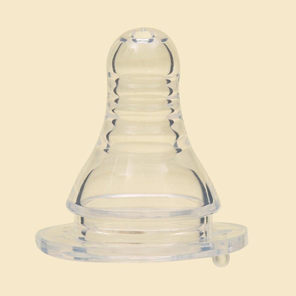 Transparent Baby Breast Feeding Nipple Kids Silicone Wide Caliber for Different Milk Bottle Pacifier Children Nipple