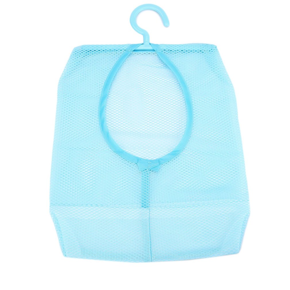 Foldable Eco Friendly Bathroom Kitchen Hanging Storage Mesh Bags Portable Pouch Luggage Organiser Net Baskets