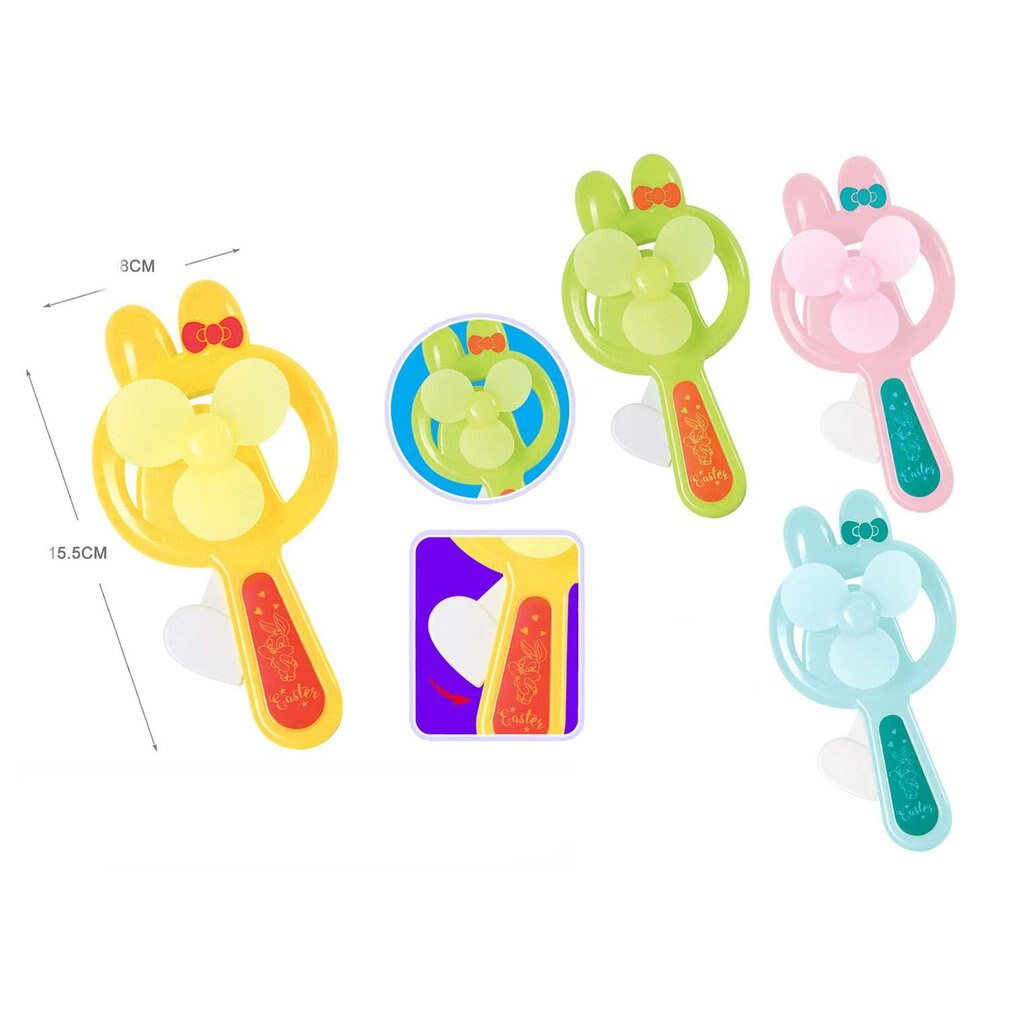 Cartoon Shape Shakes Hand and Presses Mini Fan to Customize OGO 61 Children's Gift Hand-held Usb Charging Fan