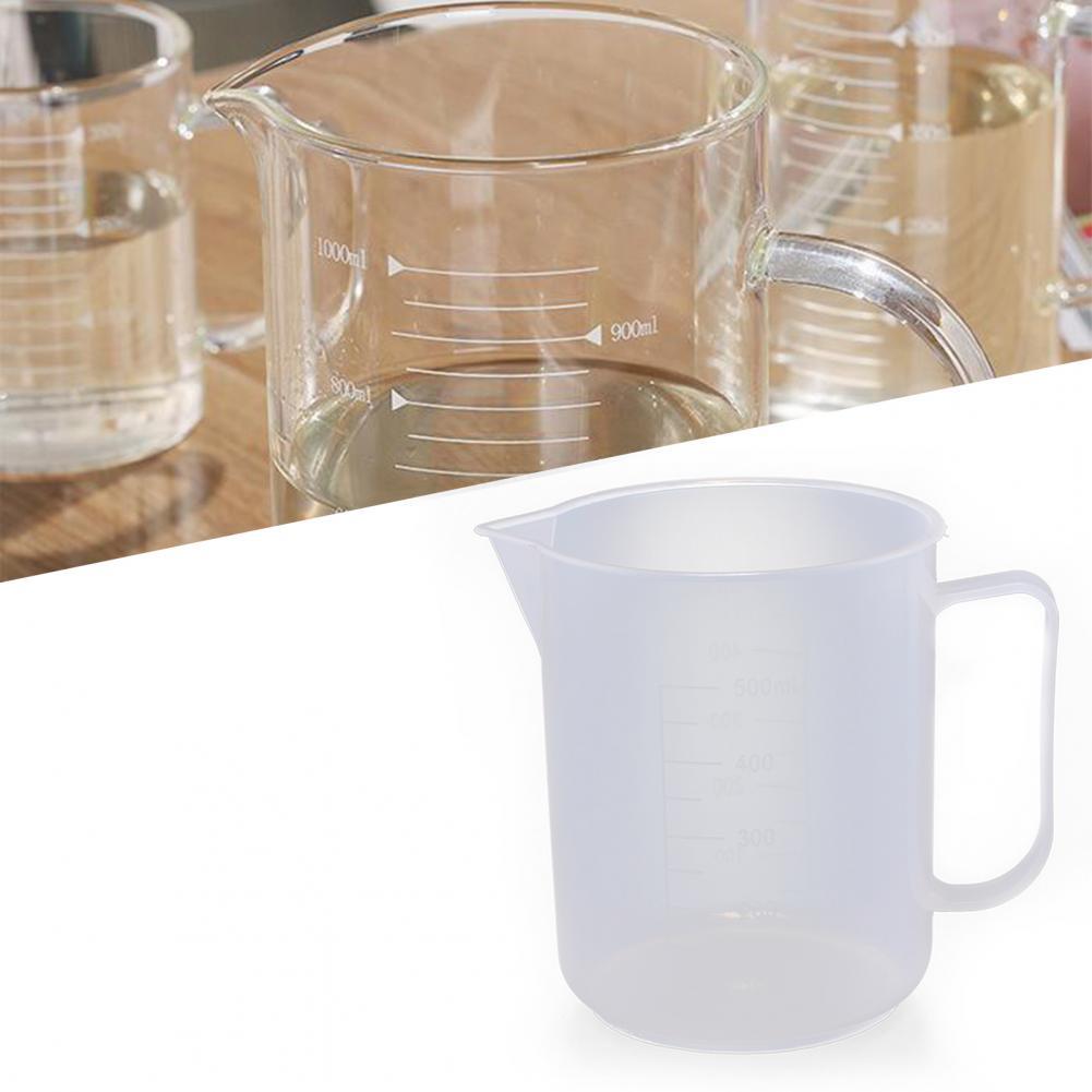 1Pcs 50-2000ml Plastic Graduated Measuring Cup Liquid Container Epoxy Resin Silicone Making Tool Transparent Mixing Cup