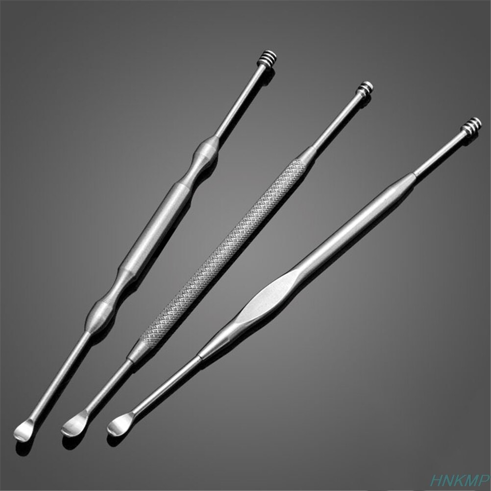 1 Pc Stainless Steel Ear Pick Wax Curette Remover Cleaner Ear Pick Care Tool New Arrivel High Quality