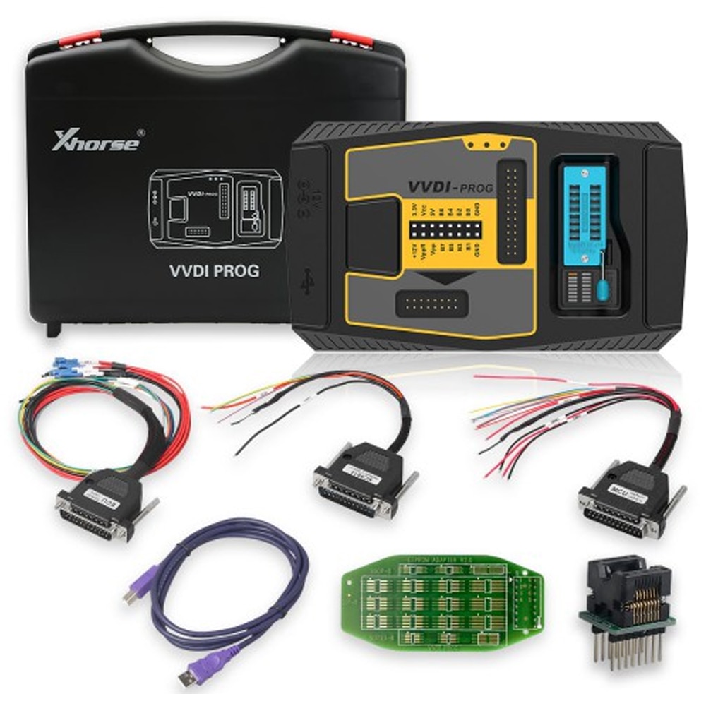 Original Xhorse VVDI PROG Programmer V5.0.0 VVDI Programmer Auto Key Tool PCF79XX Adapter For BMW E/F series ISN Read Function