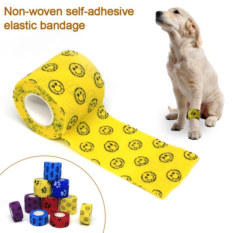 Outdoor Cartoon Self-adhesive Elastic Bandage Hunt Camouflage Sports Safety Protector Waterproof Tape Finger Athletic Bandage