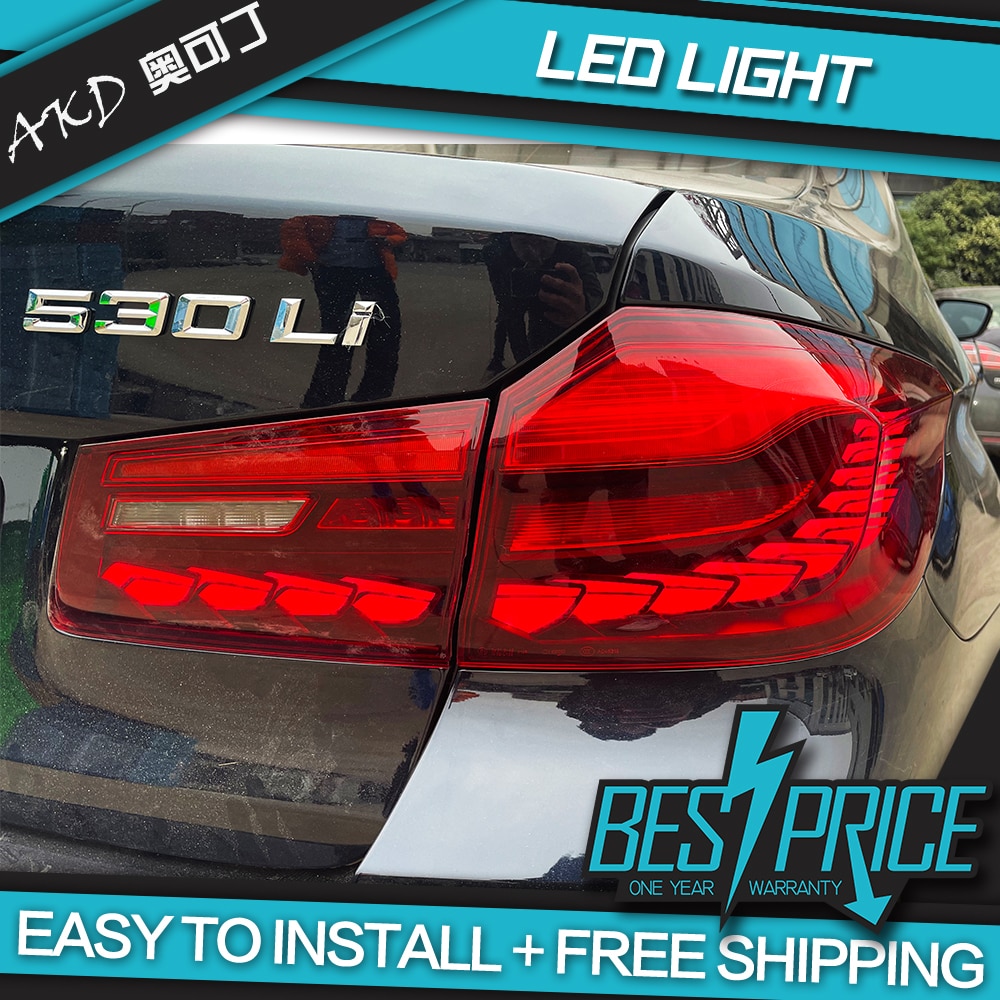 AKD Car Styling Tail Lamp for BMW G30 G38 Tail Lights 2018-2019 525i 530i F90 G38 LED Tail Light DRL oled Lamp Auto Accessories