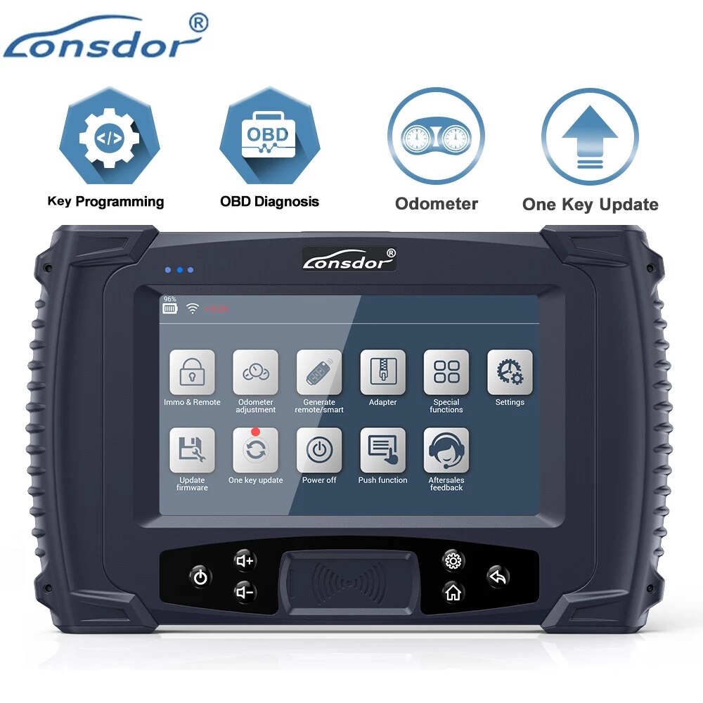 Lonsdor K518S Wifi Remote Key Programmer Odometer Adjustment Professional Smart Key Mileage Reset OBD2 Car Keys Diagnostic Tools