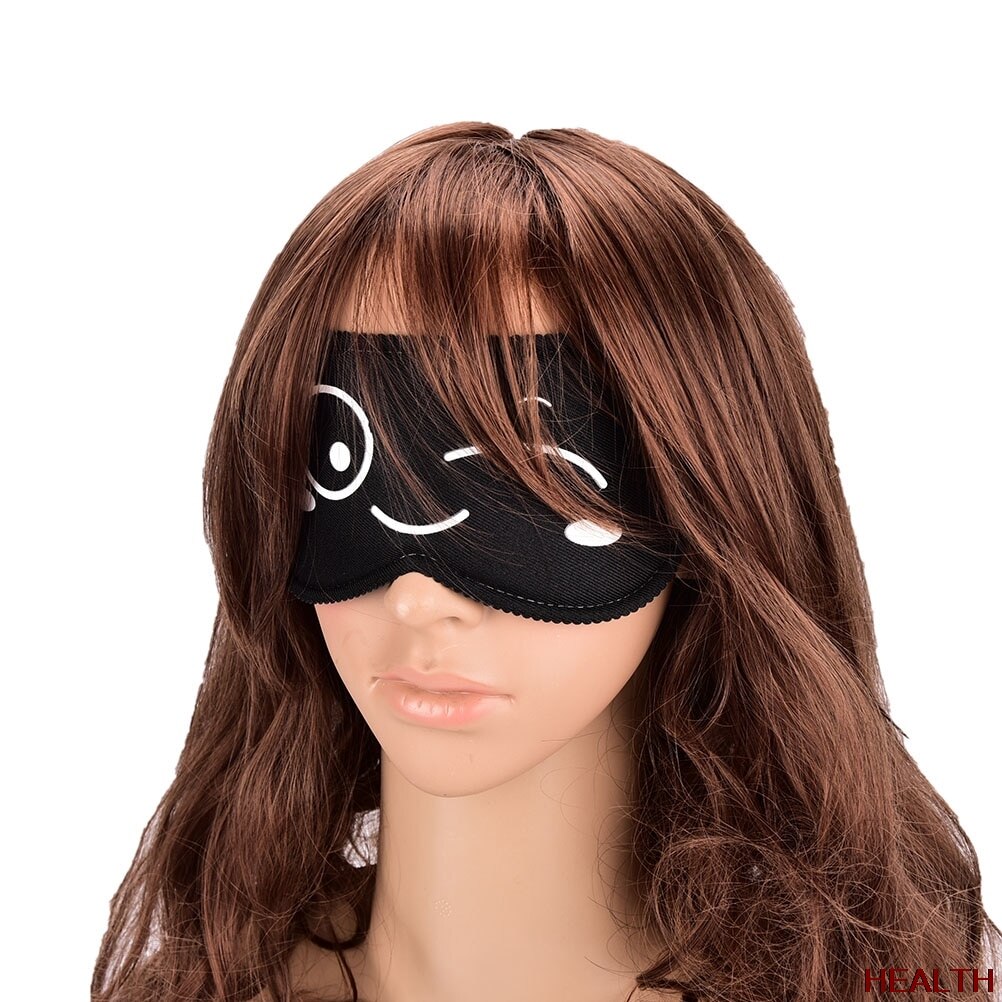 1pc Black Sleeping Eye Mask Black Mask Travel Sleep Tools Bandage On Eyes Eye Shade Sleep Mask Hot Brand New