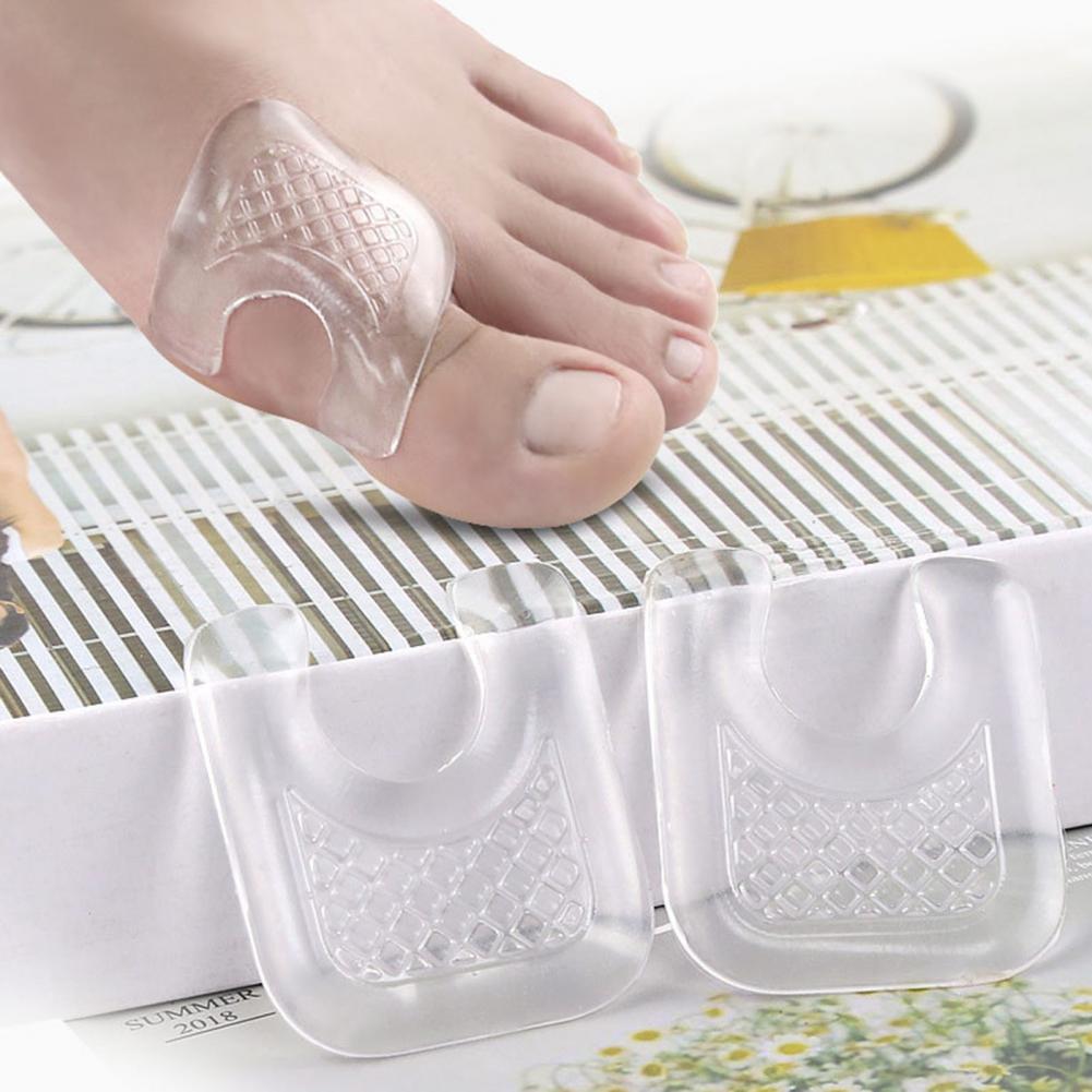 2Pcs Anti-Wear Foot Patch Transparent Comfortable GEL Multifunctional Anti-wear Sticker for Daily Wear Foot Care Tool