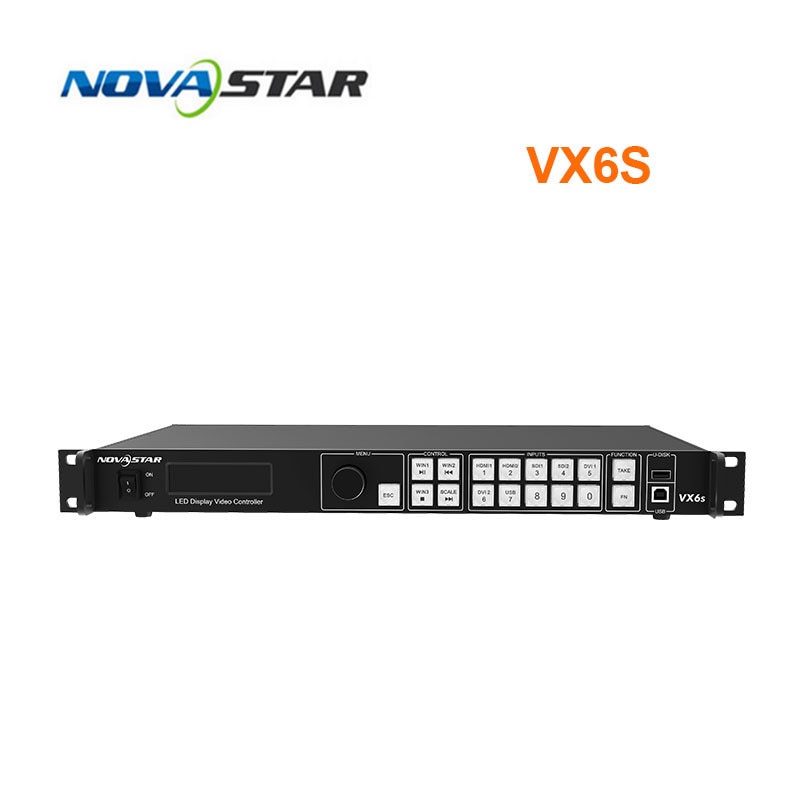 Novastar LED controller VIideo processor VX6S video scaler for p2 p3 p3.91 p4 p6 p8 p12 p16 p10 led display module