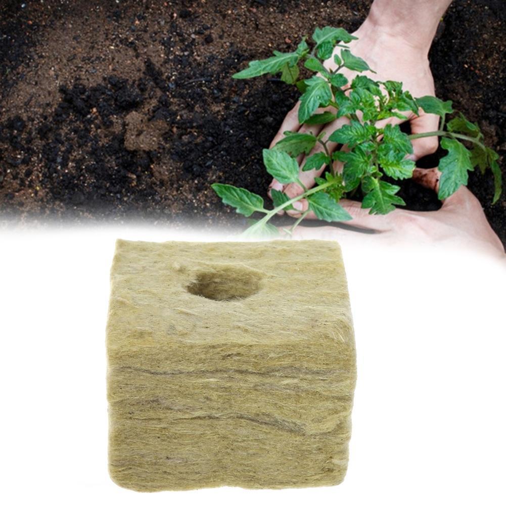 Grodan - Hydroponic Growing Substrate For Agricultural Block, Seedling Cutting Rockwool Growing, 1PCS U9I9