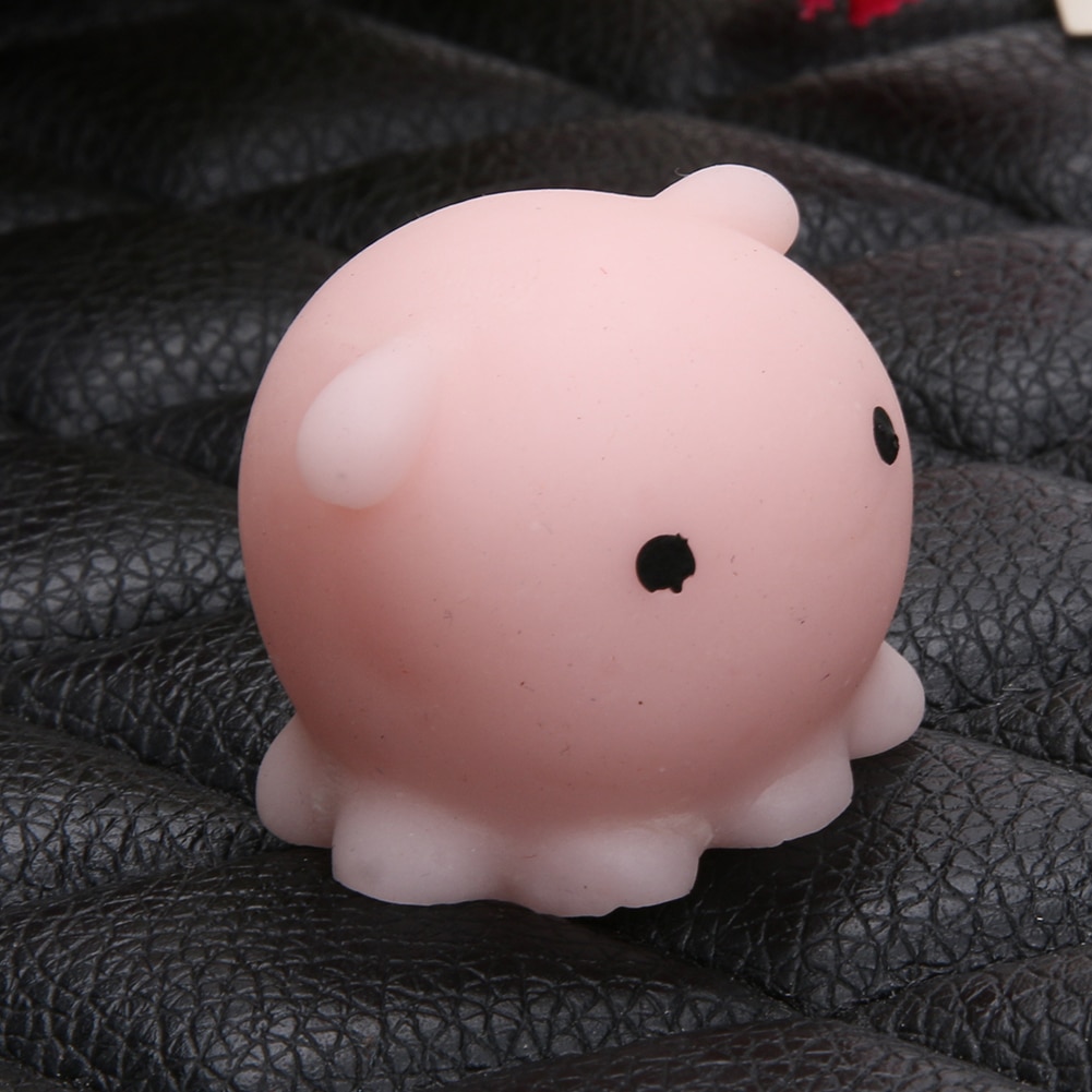 Soft Decompression Pressure Relief Toys Mini Octopus Hand Squeeze Slow Rising Cute Animal Squeeze Healing Toy