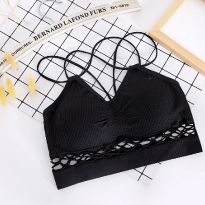 New Summer Seamless Cross Rimless Bra 100 pieces