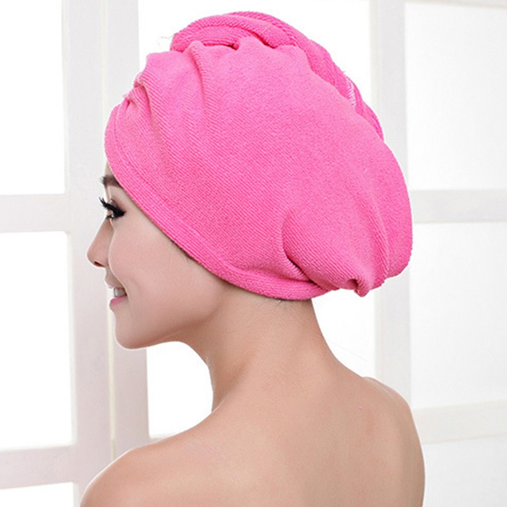 Diffuser Superfine Fiber Bath Hair Dry Hat Shower Cap Soft Strong Water Absorbing Quick Dry Head Towel Cap Hat For Bathing