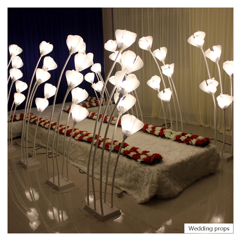 HVAYI wedding props new round bead lighting flower bud lighting wedding venue layout background decoration