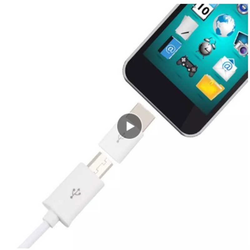 OTG Android Type-c To Micro USB Adapter Type-c Interface Good Heat Resistance Phone Data Line Charging Converter Accessories