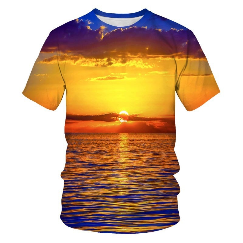 3D Photography printing men and women t-shirt soft material shirt casual loose t-shirt sports men's streetwear graphic t shirts