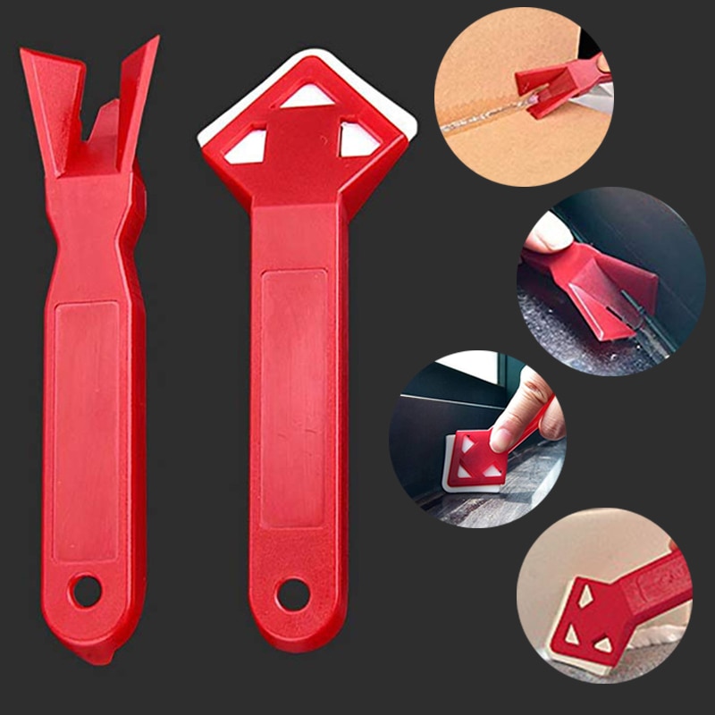 2 Pieces/set Mini Handmade Tools Scraper Utility Floor Cleaner Tile Cleaner Surface Glue Residual Shovel herramientas