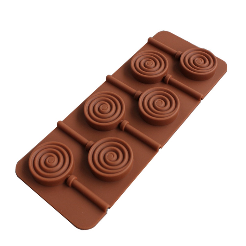 Reusable Non-stick Silicone Mold Lollipop Diy Chocolate Cake Decoration Mold For Kitchen Cake Shop Baking Making Tools 2020 Hot