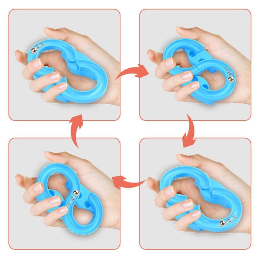 Finger Stress Relief Decompression Toys Mini 88 Steel Eye Toy Training Child Track Ball Game Hand Concentratio Toy Coordina U7J9