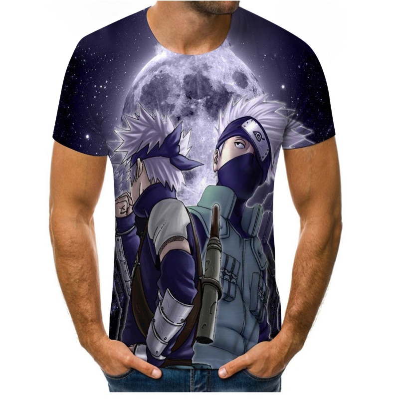 2021 summer hot-selling men's T-shirt 3D animation cartoon fashion casual men and women plus size T-shirt XXS-6XL