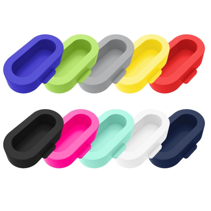 Anti-dust Plugs Silicone Dust Plug Port Protector For Garmin Fenix 6/6X Pro/6S/5/5X/5S/Forerunner 935/945 Dustproof Covers Caps