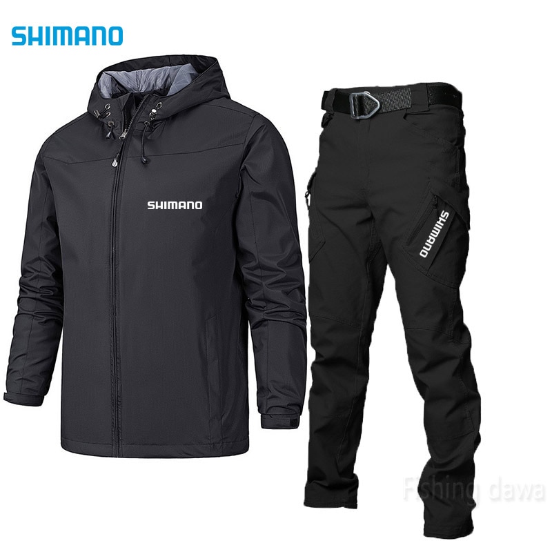 New Spring Men's Daiwa Waterproof Windproof Suit for Fishing Thin Breathable Quick Dry Daiwa Fishing Set Outdoor Fishing Wear