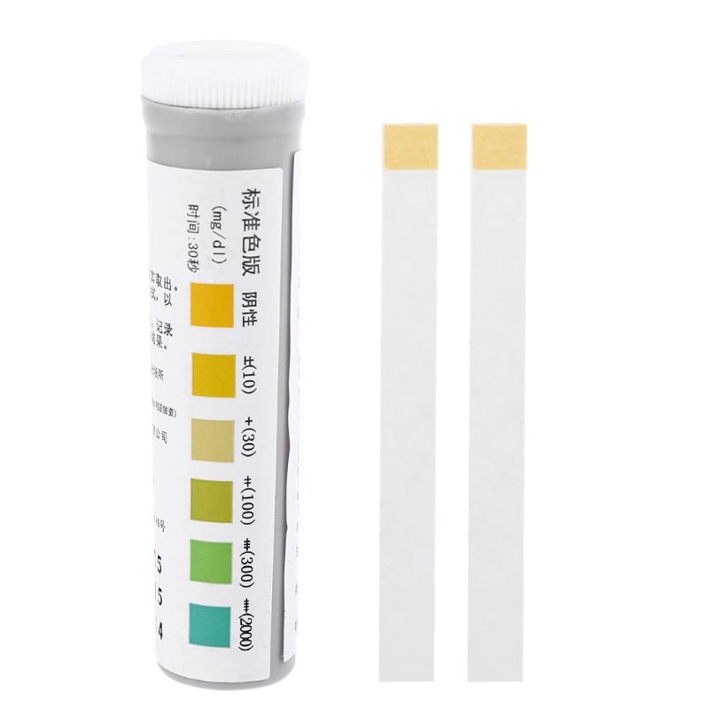 20Pcs/Bottle Test Urine Protein Test Strips Kidney Urinary Tract Infection Check Test Strips B03D