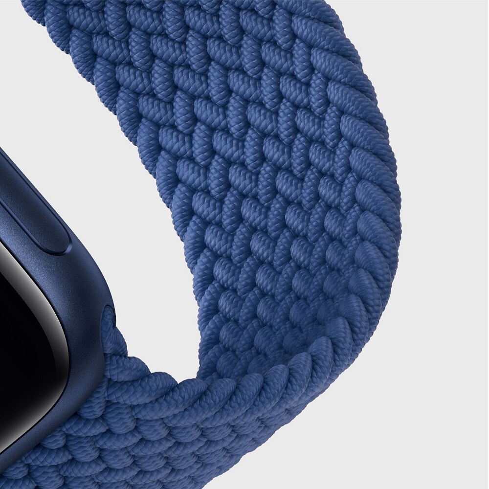 Nylon Fabric Braided Solo Loop Strap For Apple Watch 6 Se 5 Band 44mm 40mm 38mm 42mm Elastic Belt Bracelet to iWatch Series 4321