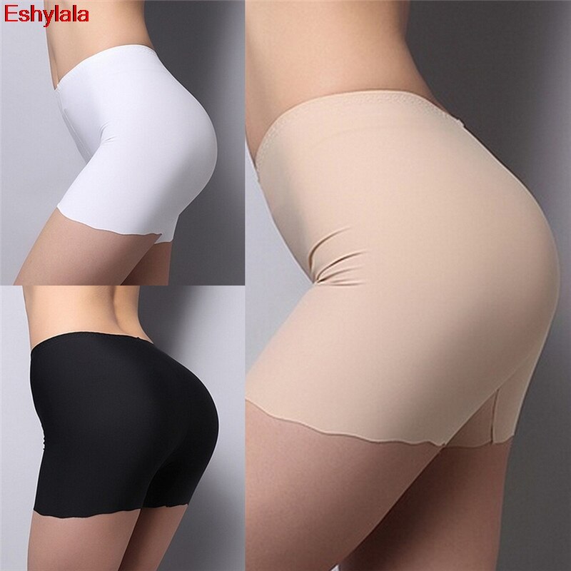 Safety Short Pants Under Skirts For Women Boyshorts Panties Seamless Big Size Female Safety Boxer Panties Underwear