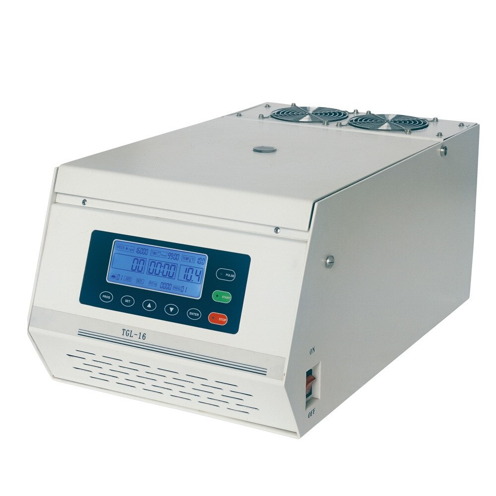 Lab High Speed Refrigerated Centrifuge Machine Centrifuga Max Speed 16000rpm TGL-16
