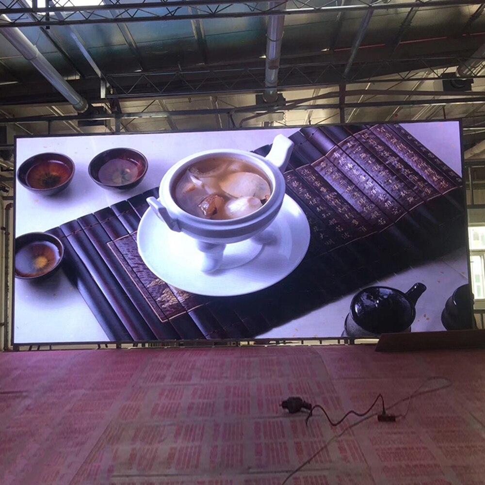 LED Display Panel 640 * 480mm Size Panel, 2mm Pixel Spacing Indoor HD Small Spacing LED Screen Front Maintenance