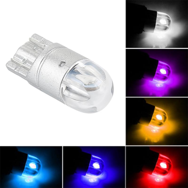 Car Led Light T10 3030 2SMD LED Side Wedge Lights Signal Lamp 12V Bulbs Canbus Dome Reading License Plate Instrument Light