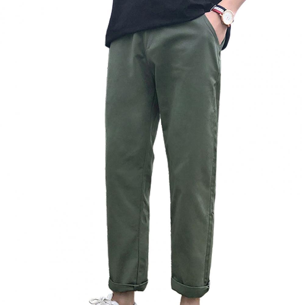 Pants Men's Loose Style Breathable Polyester Fiber Stretchy Trousers Outdoor pants waist drawstring loose style Casual Pants