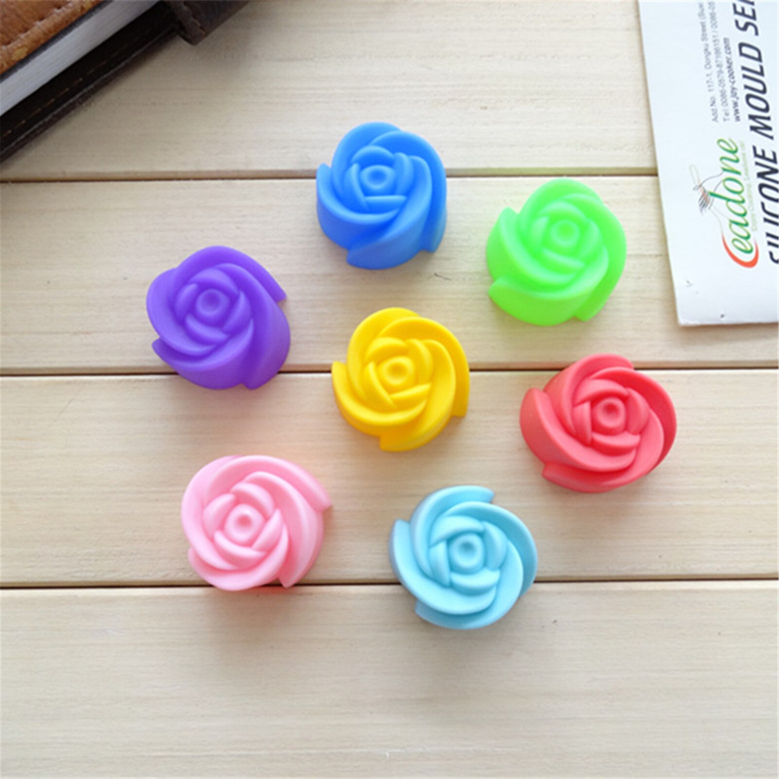 3cm Plumeria Silicone Mold Jelly Pudding Random Color Mold Cake Tools Kitchen Gadgets And Accessories Chocolate Mold Jelly Mold