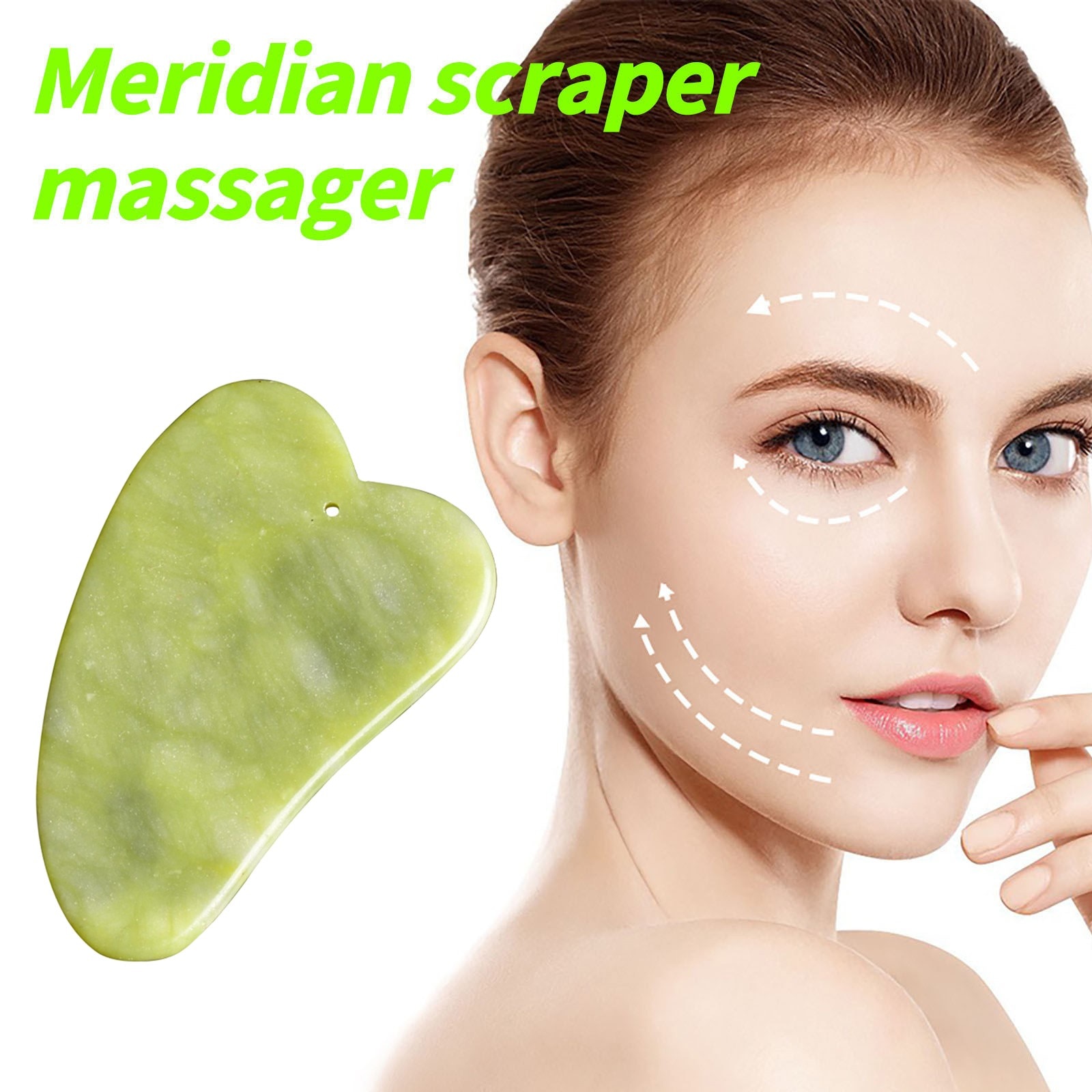 Gua Sha set rose quartz For Face Neck Skin Lifting Wrinkle Remover Beauty Care Muscle Scraper Relaxation Skin Lifting Face Thin