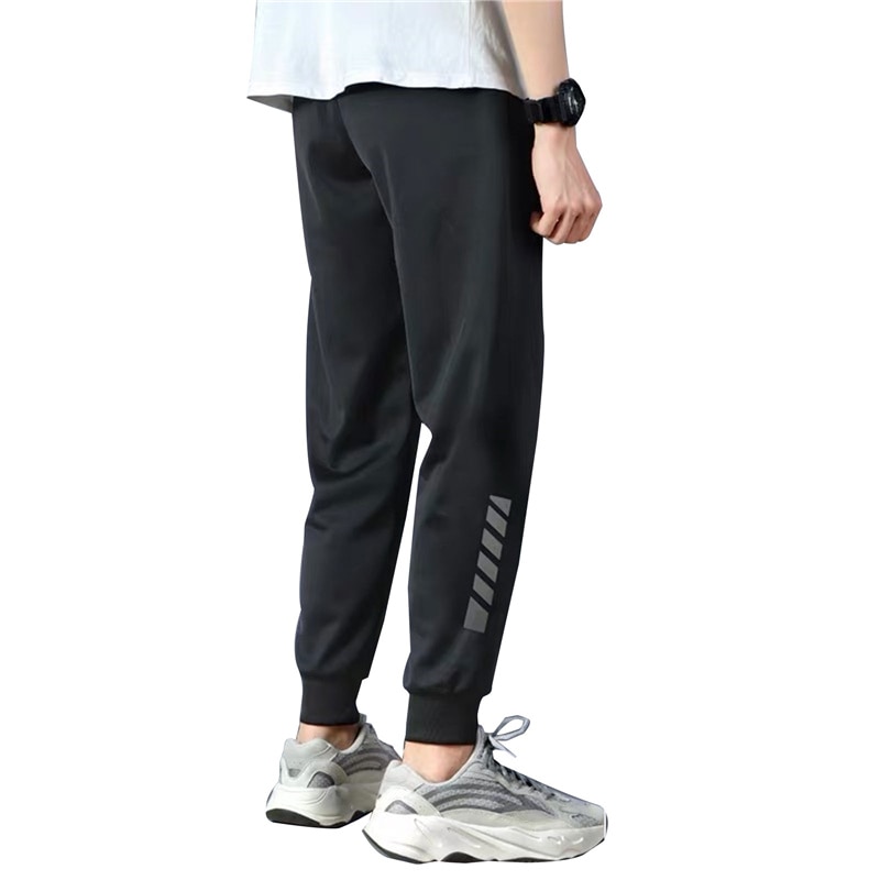 Harem Men's Ice Silk Breathable Casual Pants Stretch Sports Plus Size Trousers