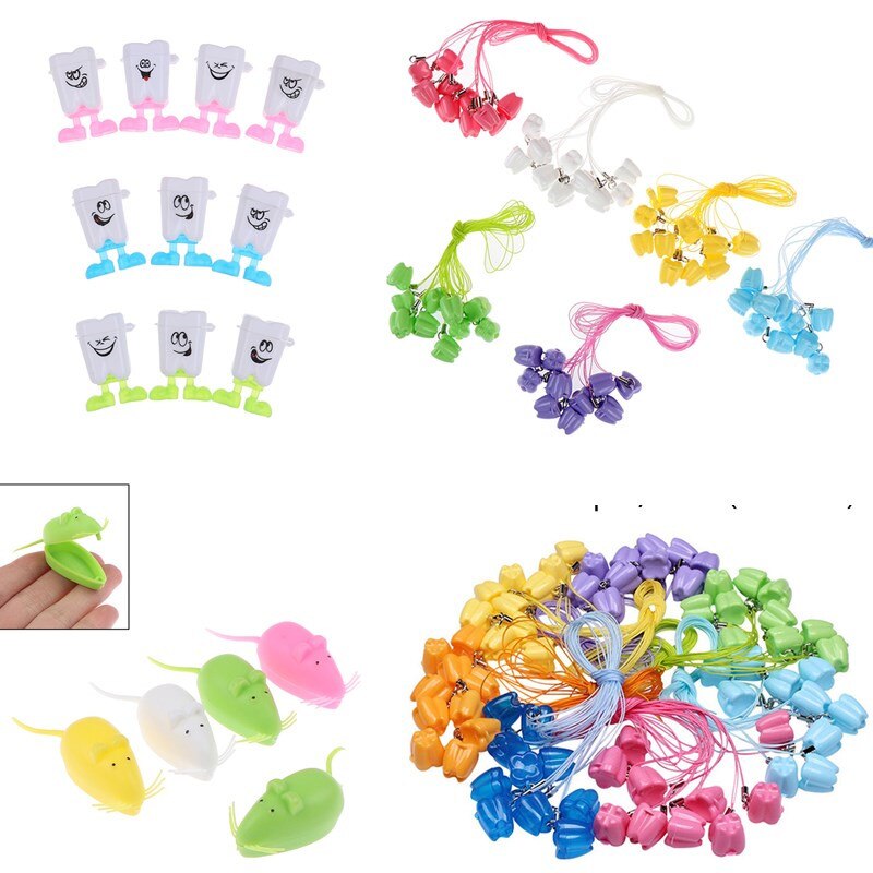 New 1/5/10Pcs Plastic Baby Teeth Storage Box Save Milk Teeth Collecting Teeth Organizer Mini Tooth Box Cute Childen Souvenir