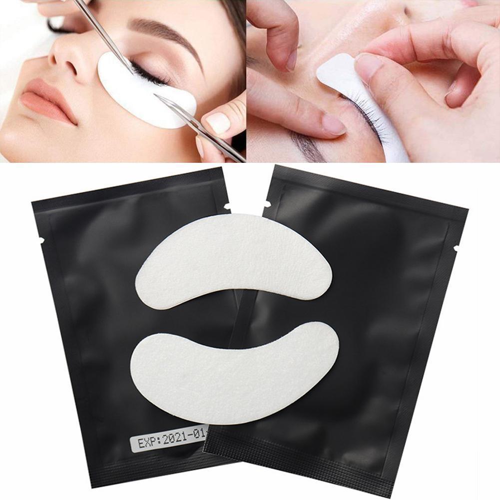 Black Fiber Grafting Eyelash Eye Patch Planting Eyelash Lash Eye Pad Isolation Lower Spacer Extension G7D7