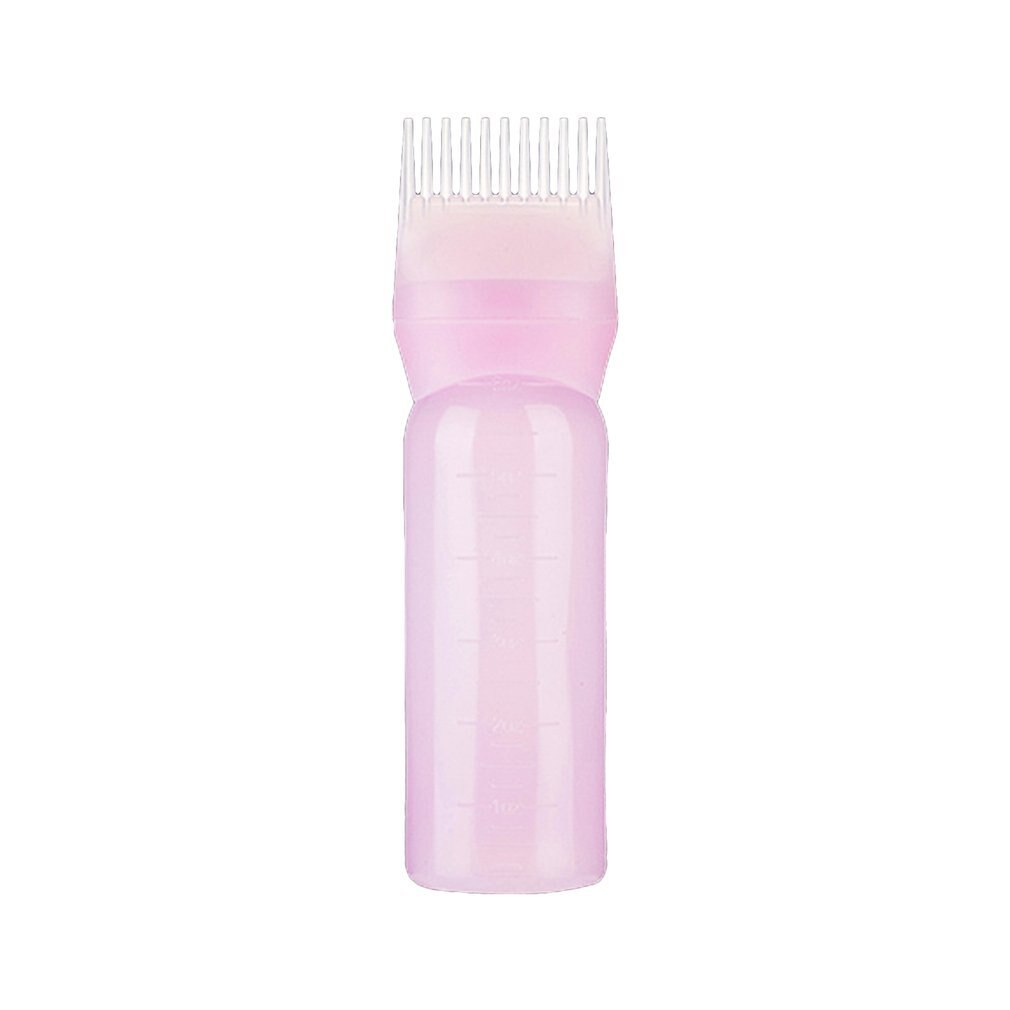 120ml Hair Dye Bottles Applicator Comb Brush Dispenser Kit Scale Squeeze Bottle Hair Solon Home Coloring Dyeing Use 2018 new