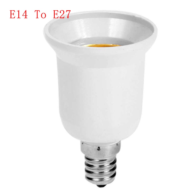 E14 To E27 Bulb Converter 110v 220v Light Source Adapter Socket Base Bracket Conversion Lamp Holder Fireproof Home Lighting