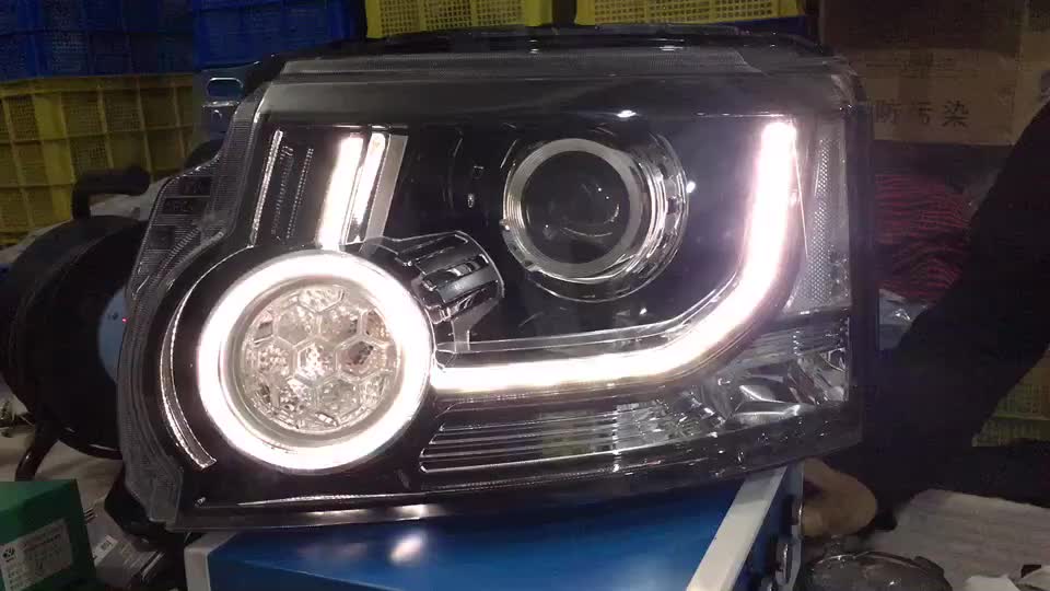 Car Xenon Headlight FOR LAND ROVER Discovery Lr4 2013- Facelift