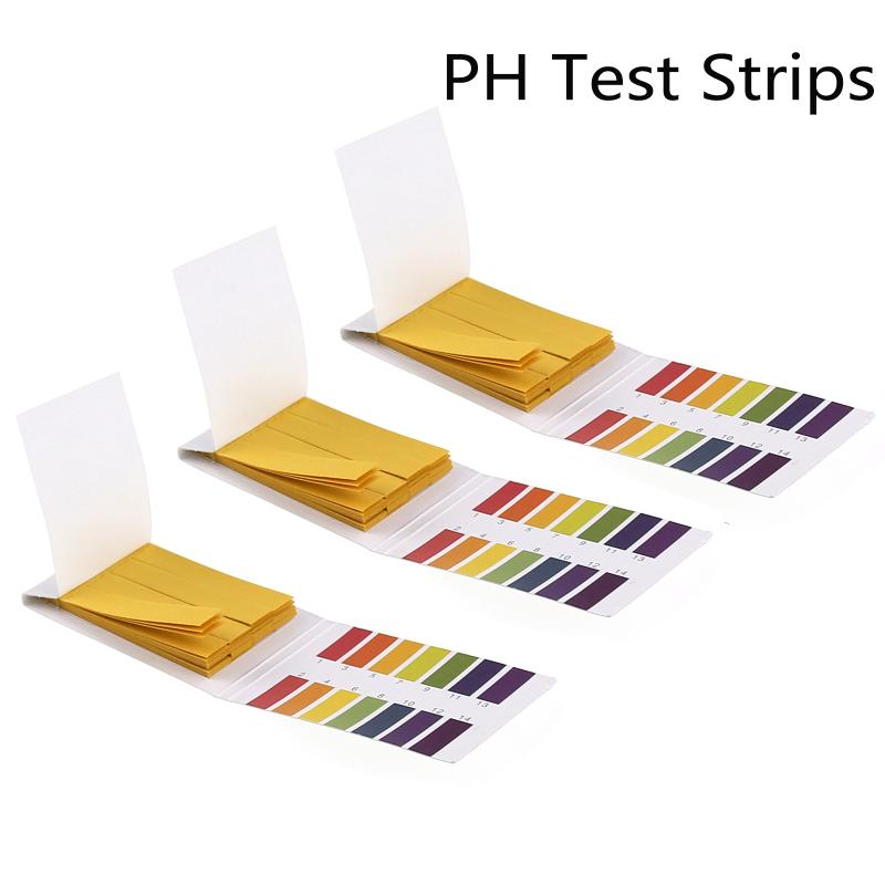 80 Strips/pack PH Test Strips Full PH Meter PH Controller 1-14st Indicator Tester Paper Water Urine/Saliva Water Litmus Testing