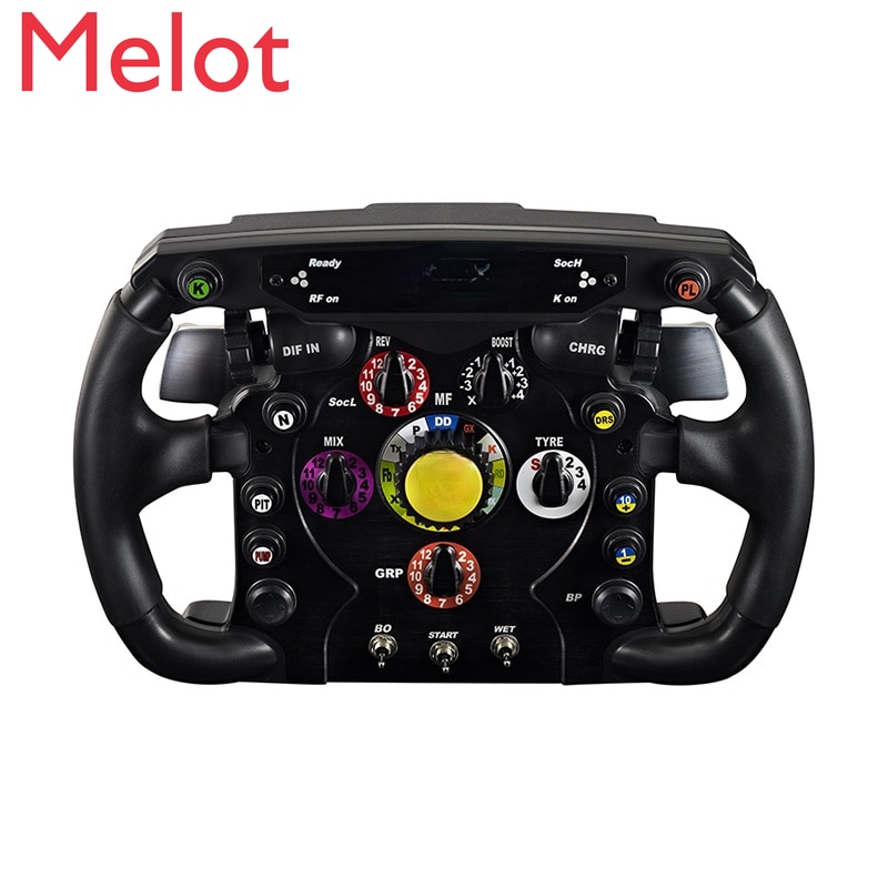 Steering Wheel Plate Surface Replacement Plate Surface F1 Racing Switchable Mode Rubber Texture Formula 1 Game Aiming Wheel